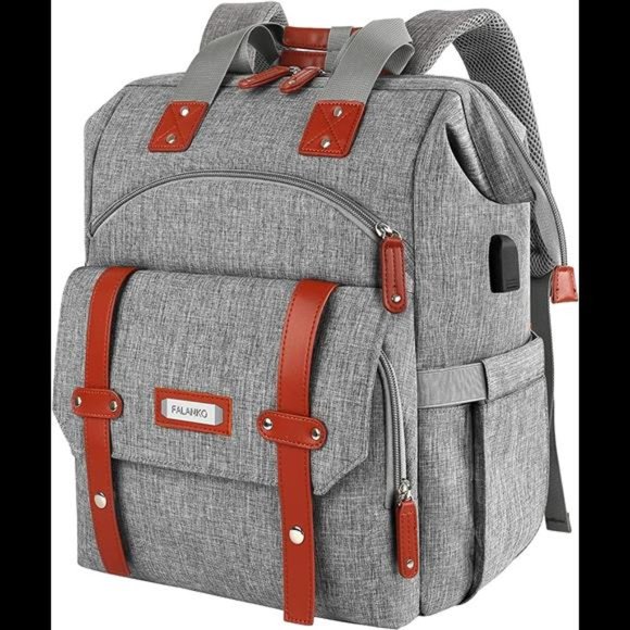 Laptop Backpack for Women, 15.6 Inch Computer Backpack Doctor Teacher - Picture 2 of 6